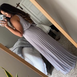 Periwinkle long dress